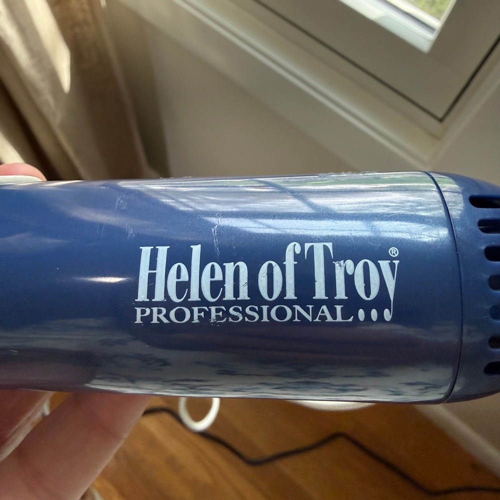 Helen of Troy Hot Air Brush Styler Curling Brush Blue Tested Model 6073 - Picture 4 of 7